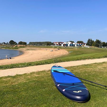 Luxe Chalet Direct Aan Het Water Met Strand Lith Exterior photo